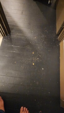 Dirty floor