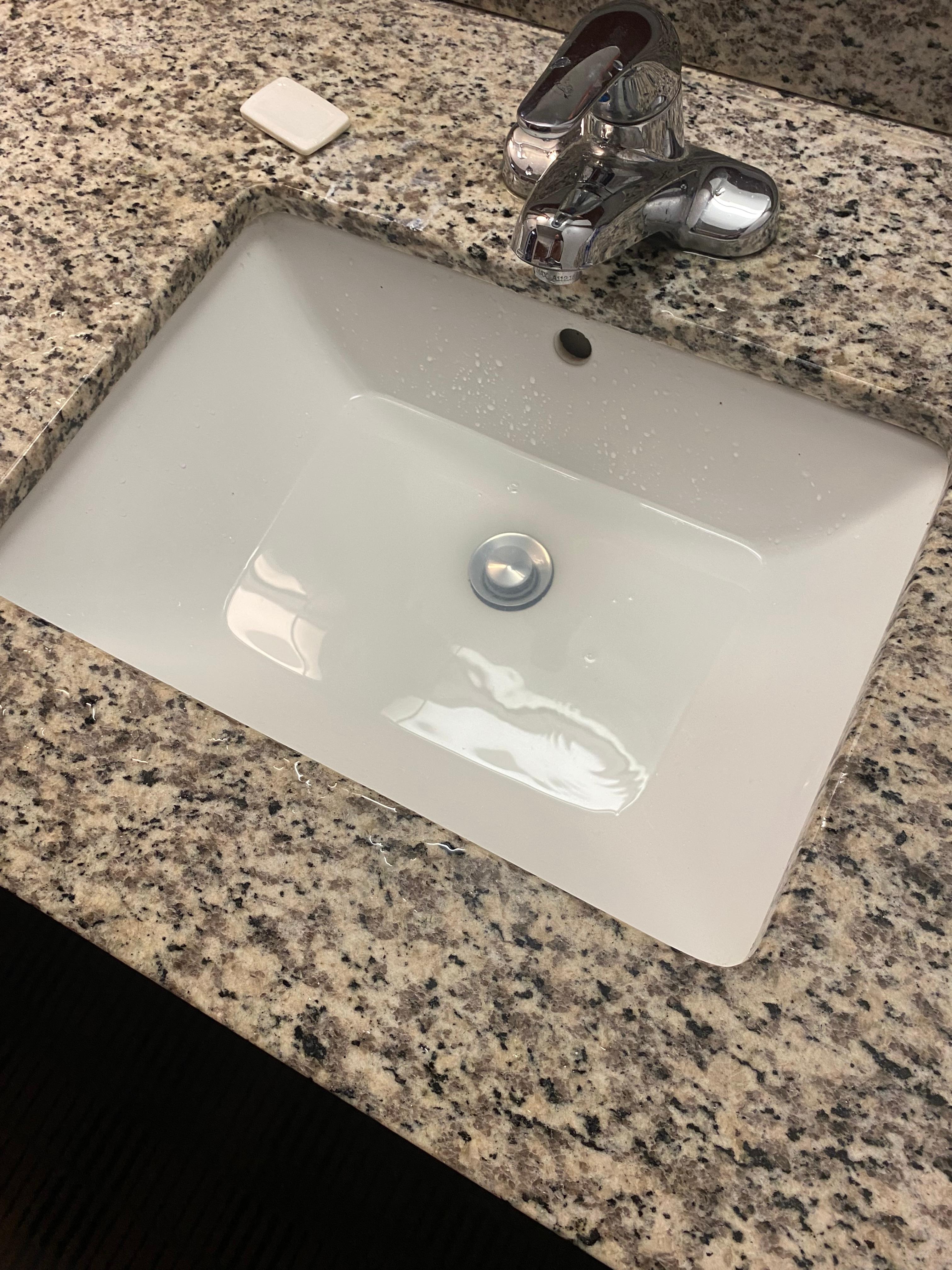 Sink drain very slow draining