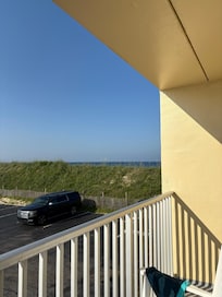 View from Dune side first floor room