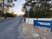 Entrance to Sovereign Hill Hotel