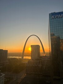 Morning sunrise from my room