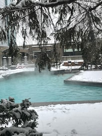 Pool being 10 floors up it look like you were on the main level was pretty cool