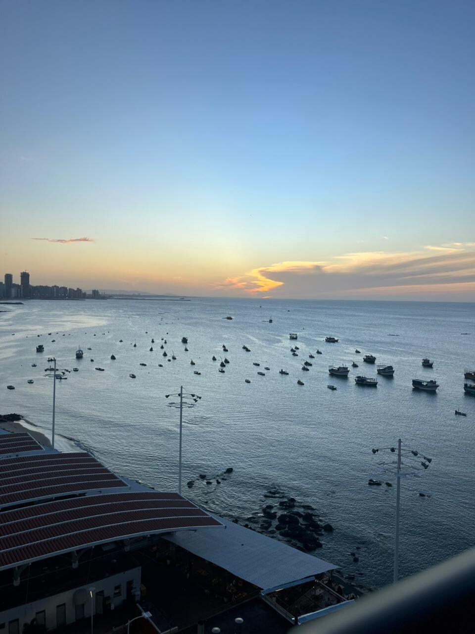 Vista da varanda do apto 1103