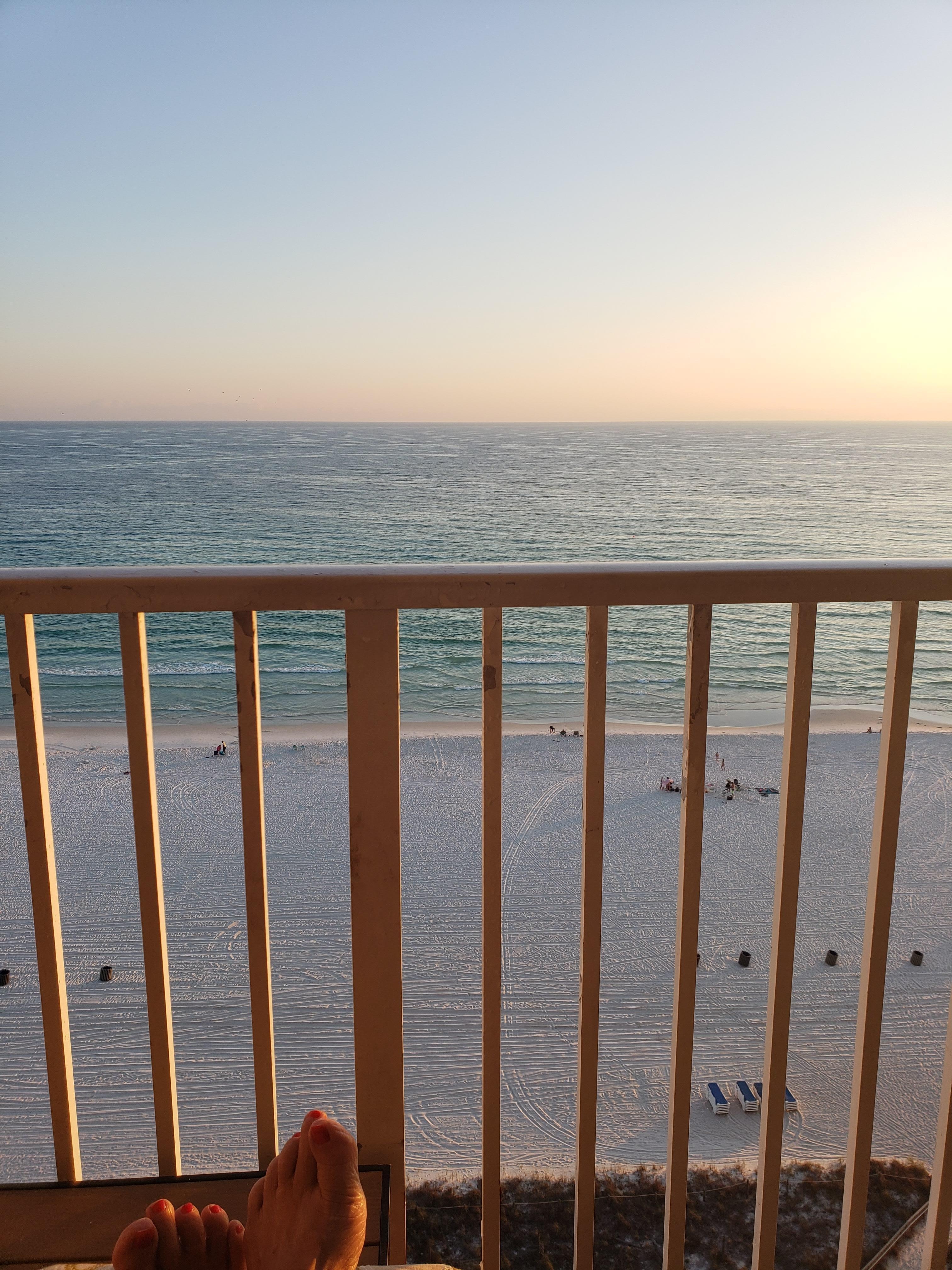 View from your private balcony 