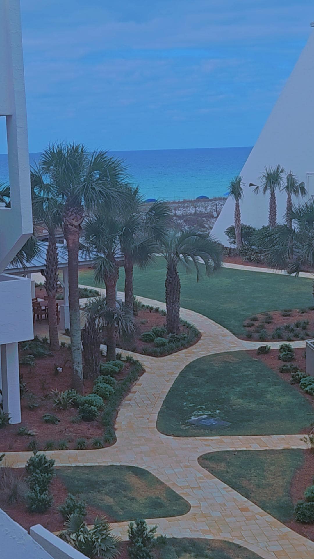 The View from the 3rd floor balcony.