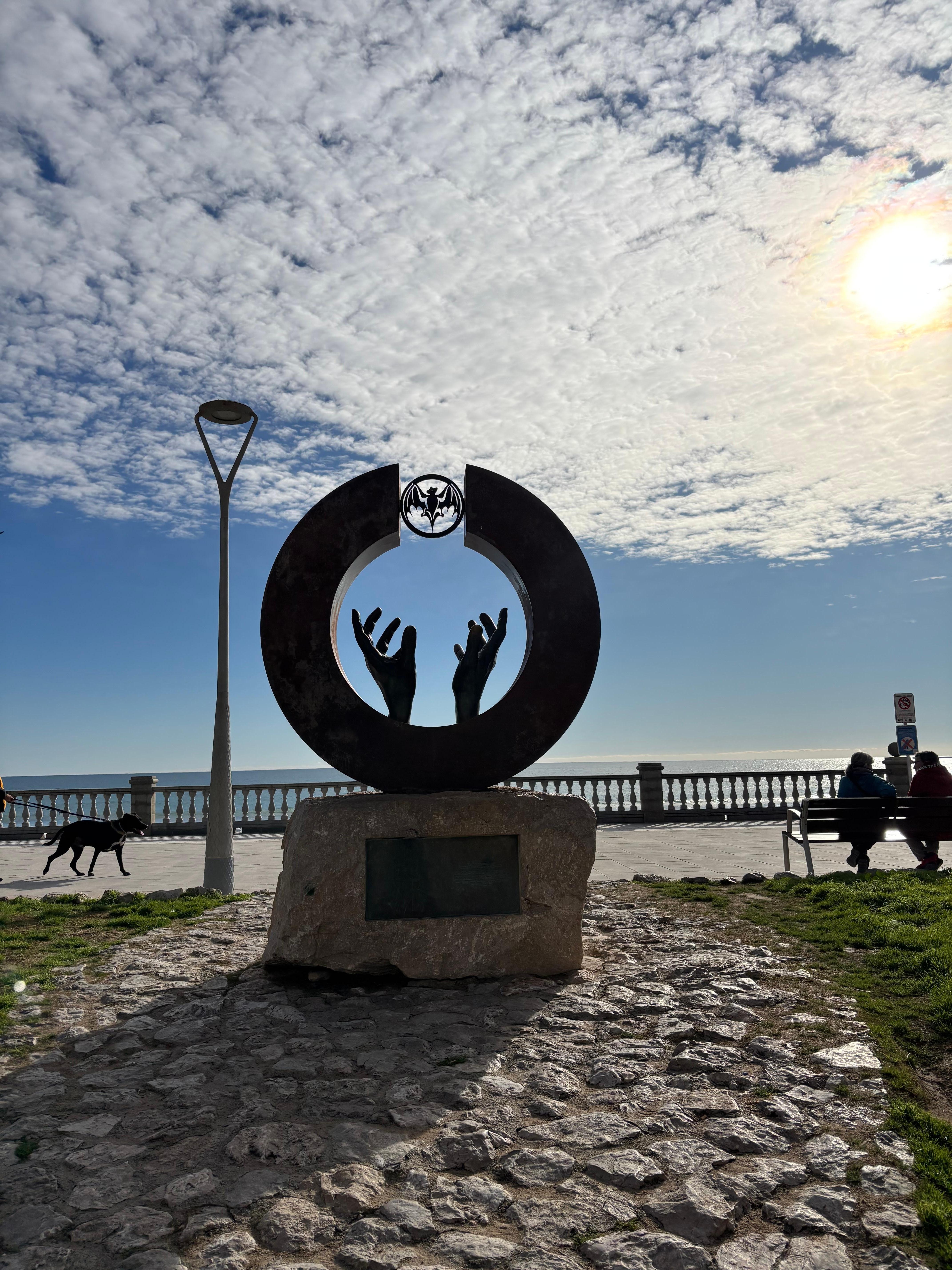 Just 1/2 block away from the hotel 