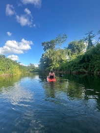 The river!