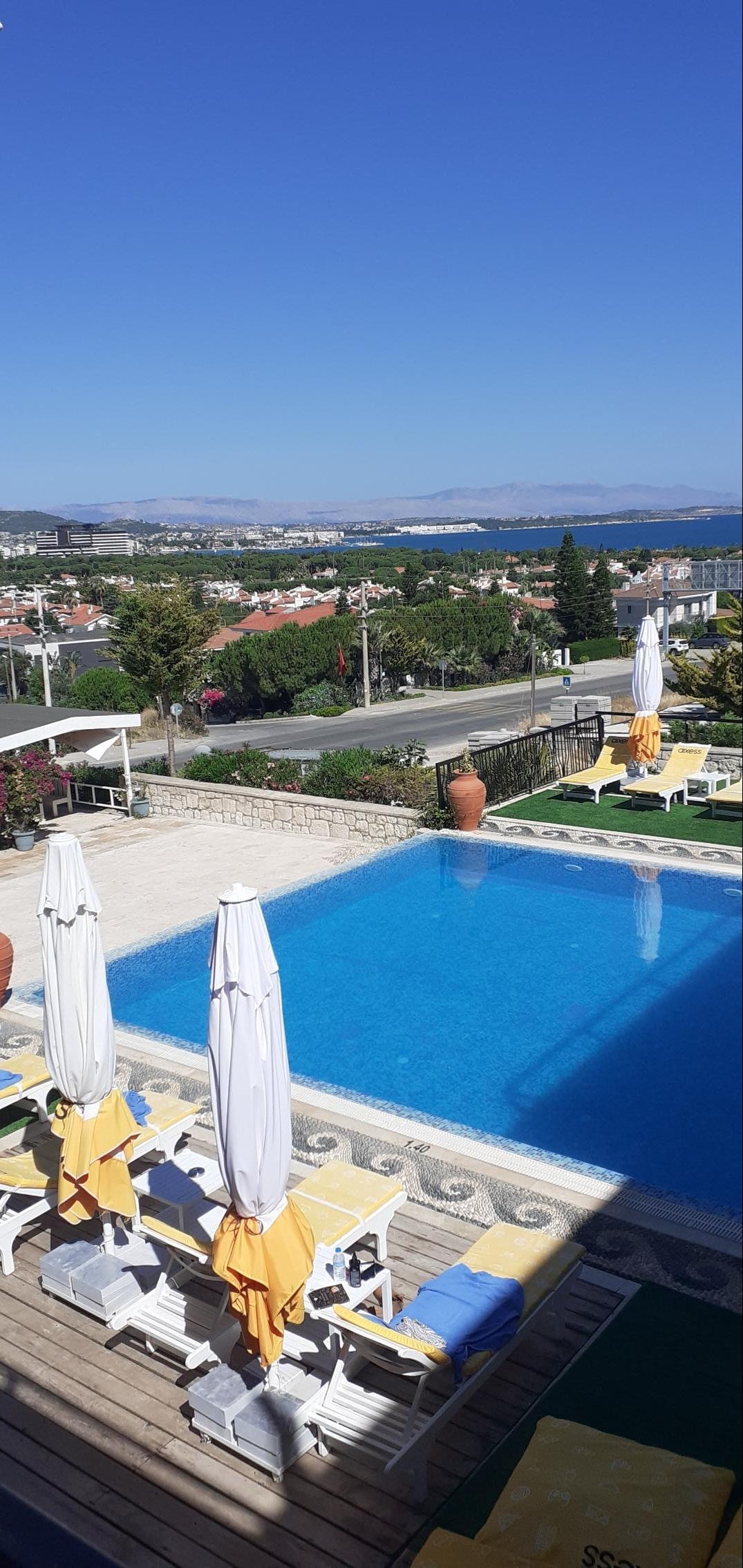 View from our balcony
