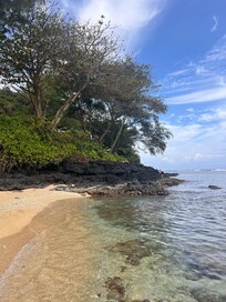 Short drive to this stunning beach
