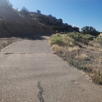 Scene from hiking path
