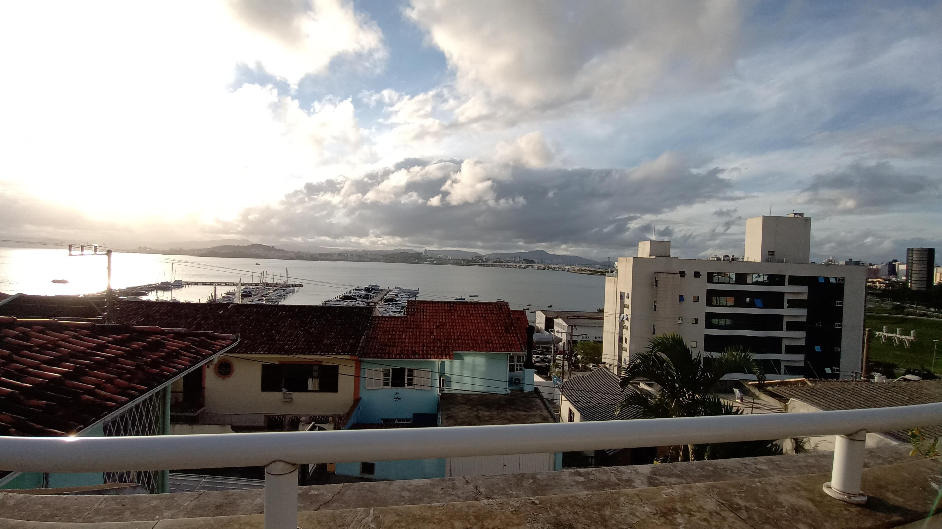 Vista da varanda do Hostel Berghaus