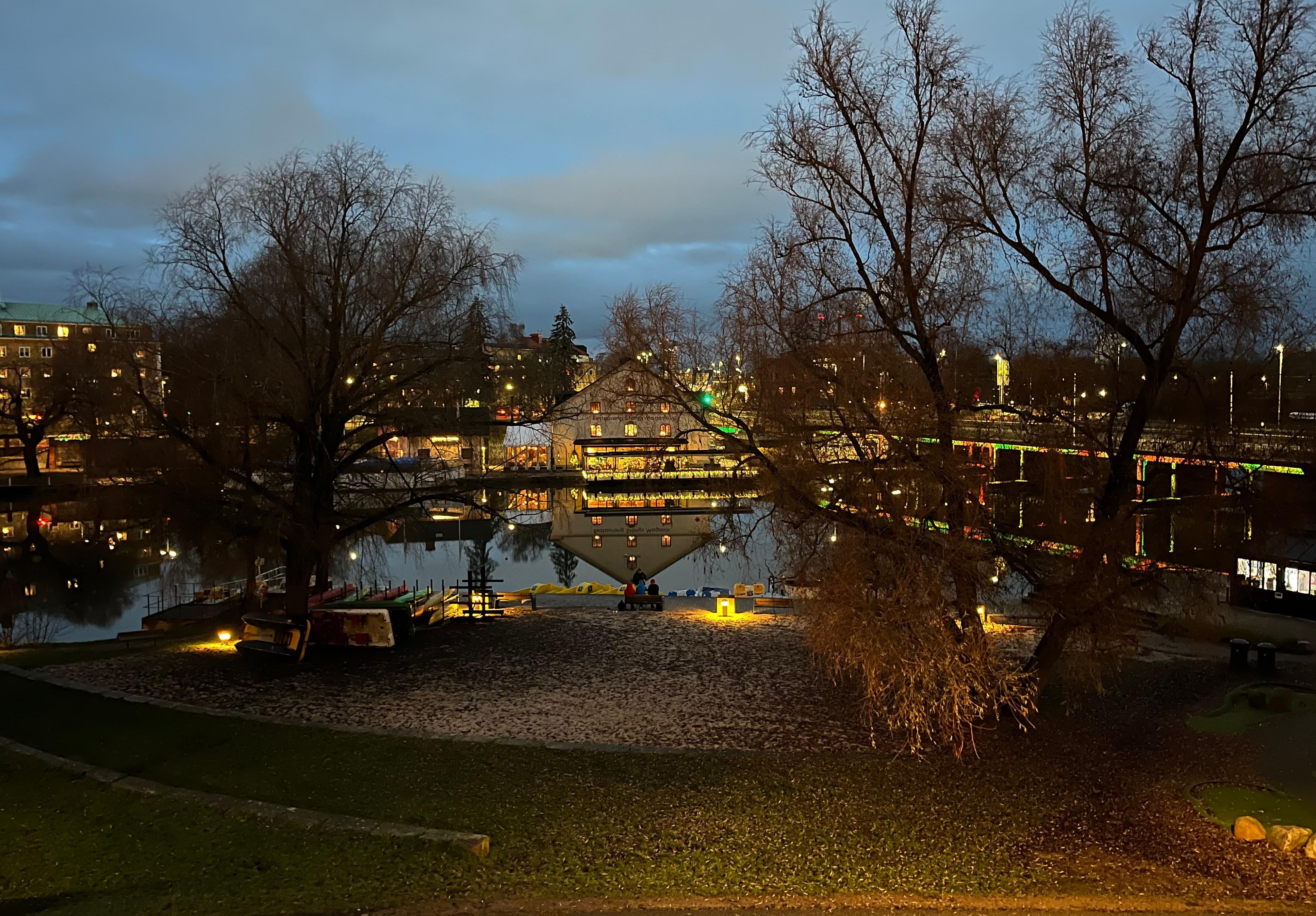 View from the hotel room