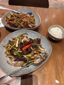 Mongolian Beef, Beef Chow Fun