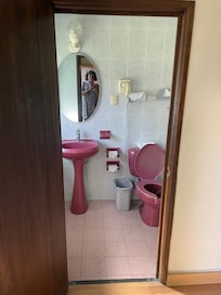 dated bathroom fixtures