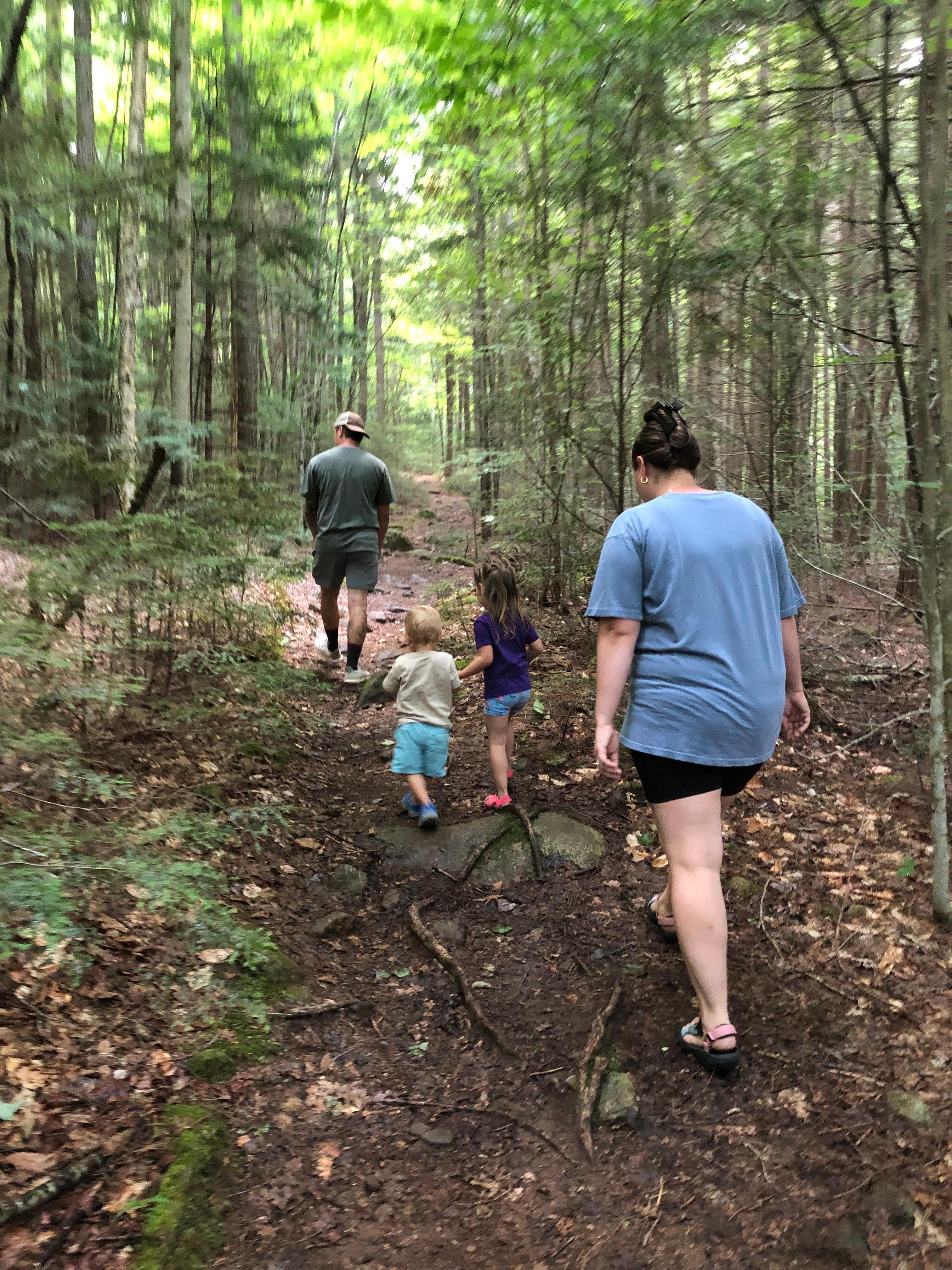 Short hike on trail nextdoor