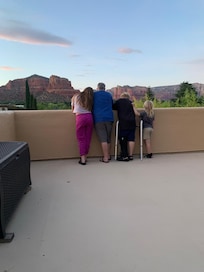 View from the balcony