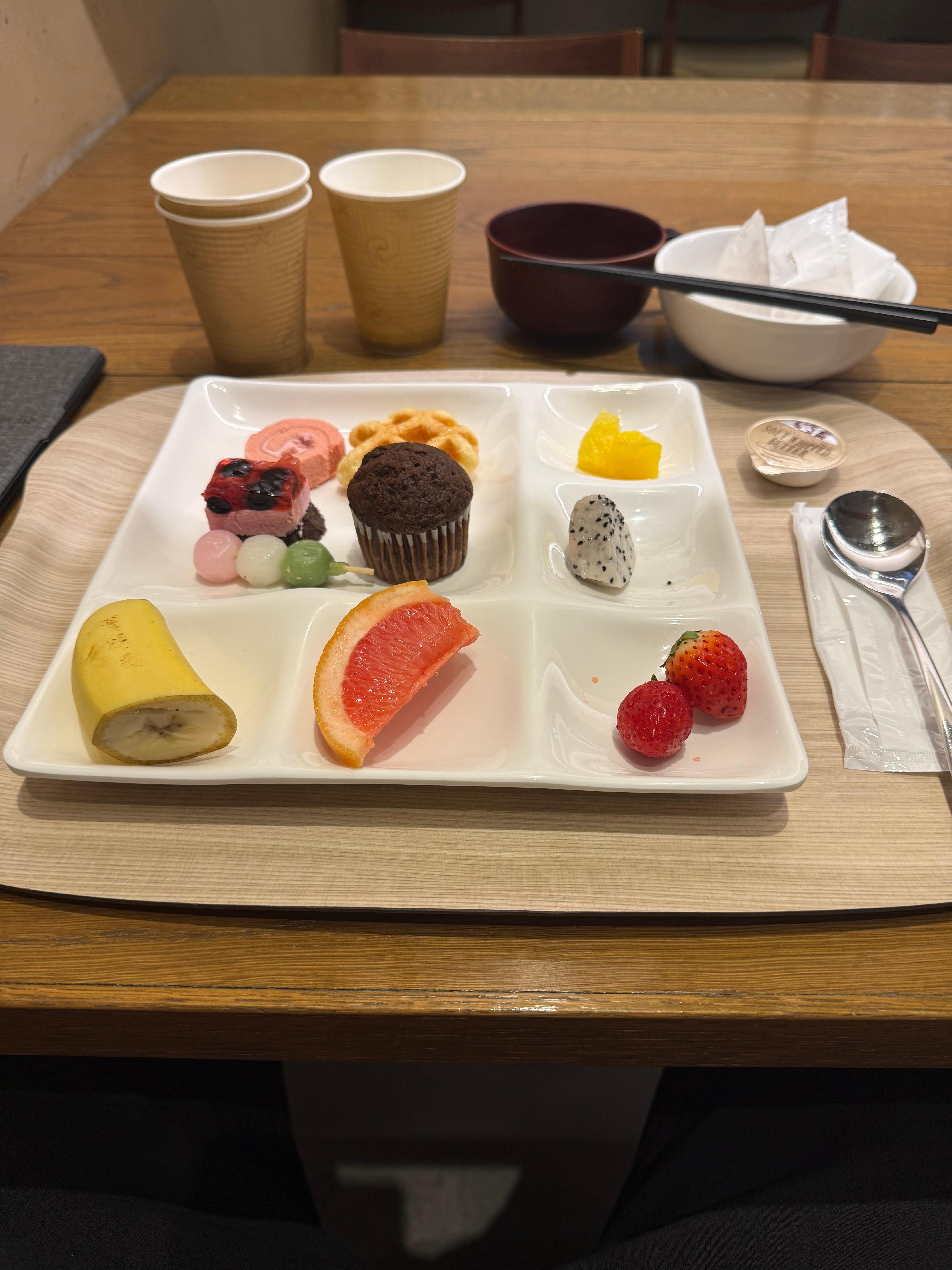 Forgot to take a pic earlier, this is the breakfast dessert