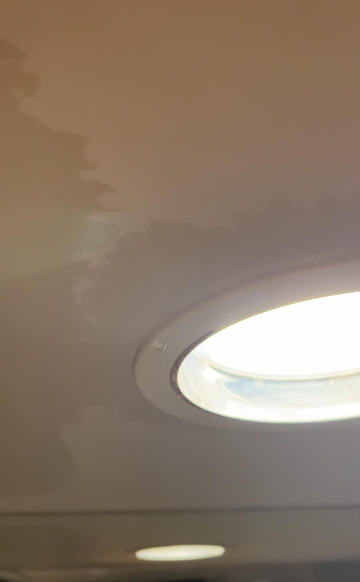 Ceiling dripping liquid