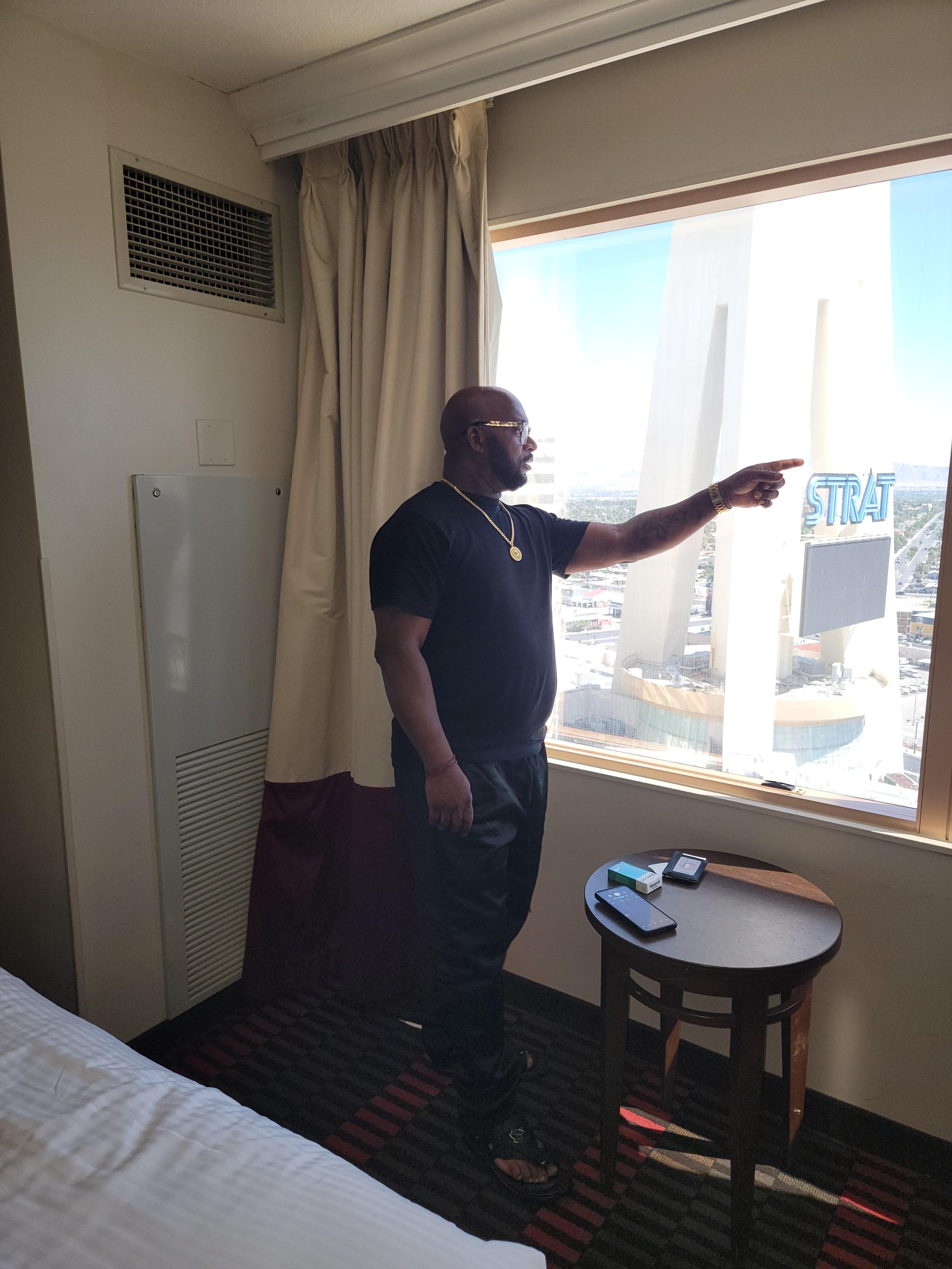 Checking out the view