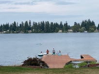 The view from the deck.