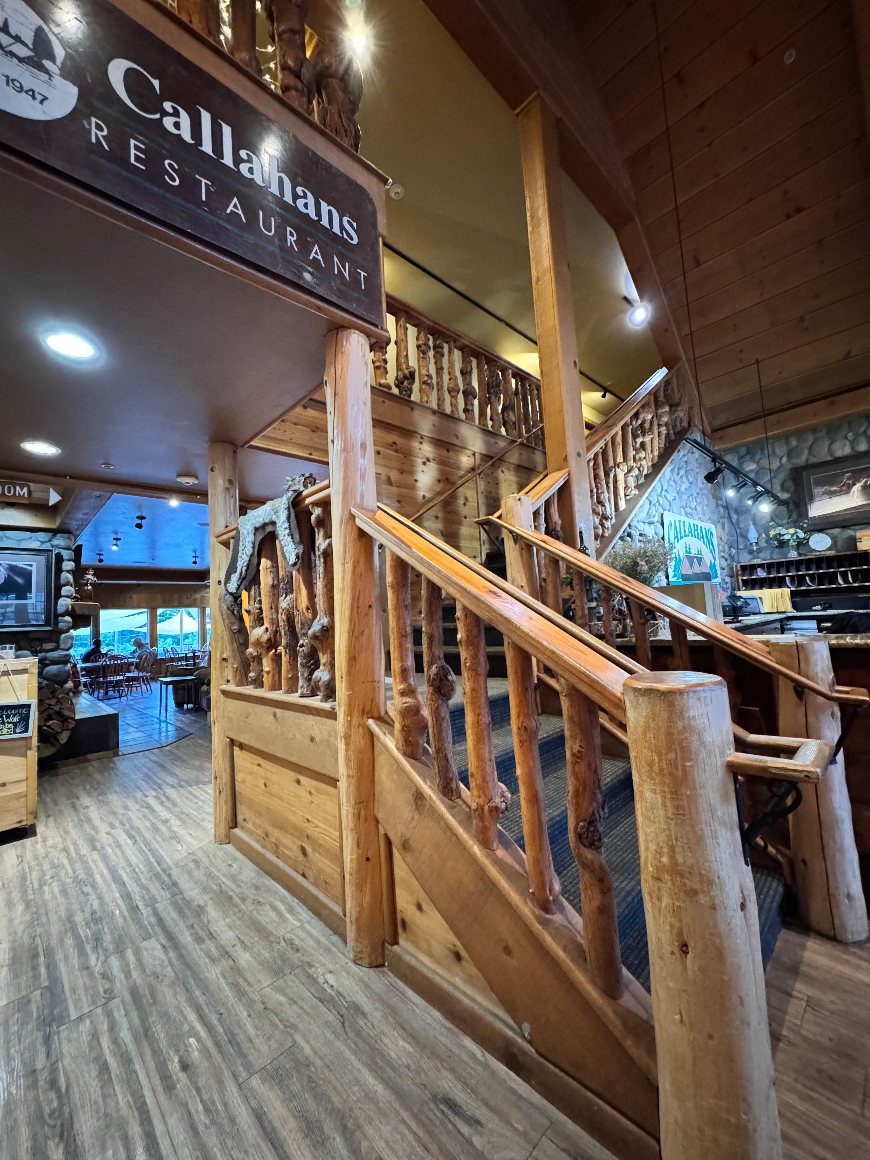 Front desk in lobby