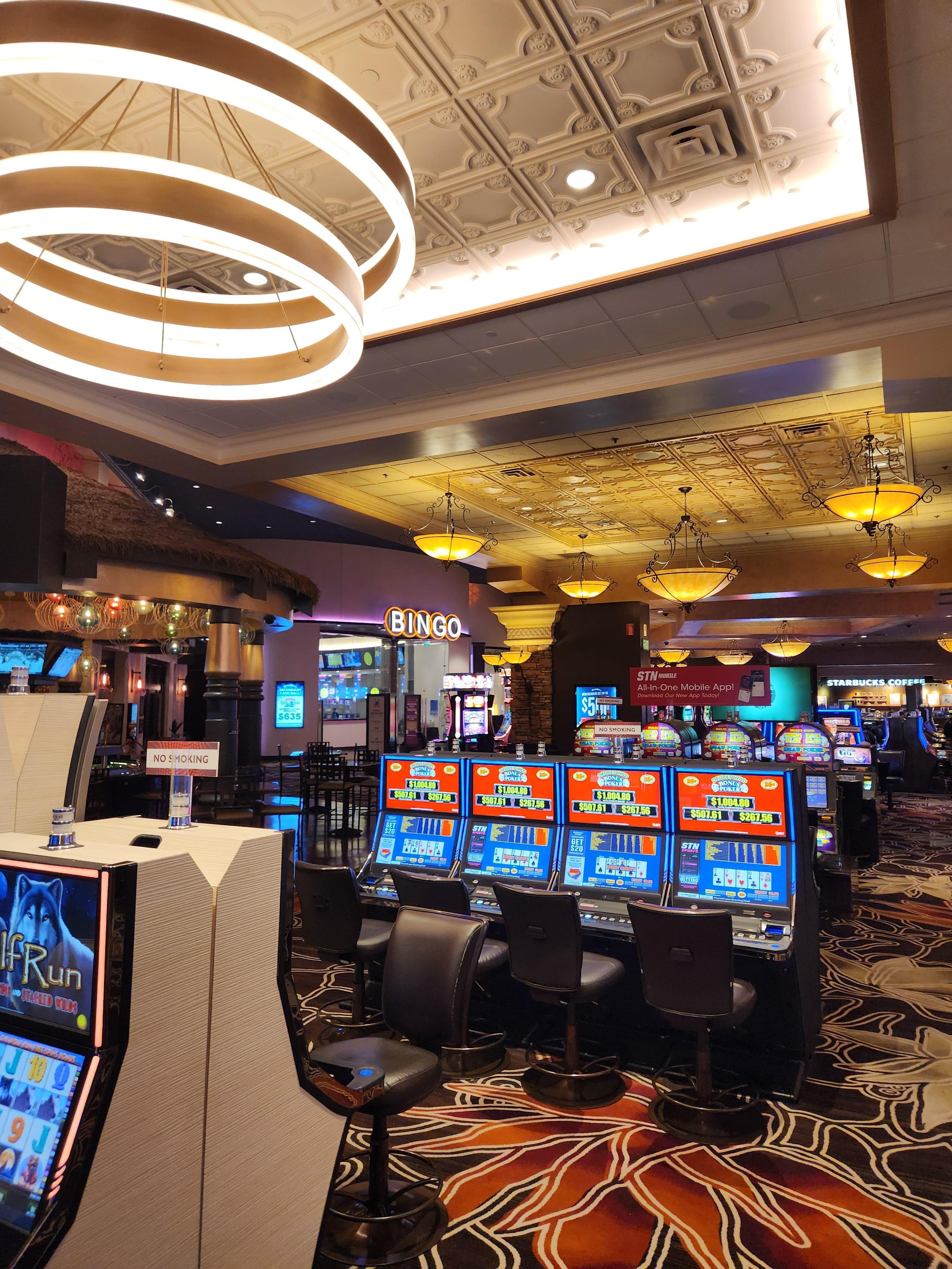 The casino was very nice. 