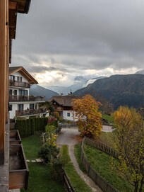 Our view from the balcony. Gorgeous!!