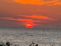 Sunset from the property.