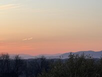 Sunrise from the house