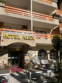 Front of hotel