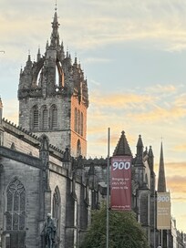 St Gules at sunset