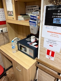 Front desk