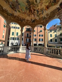 Directly next to the hotel