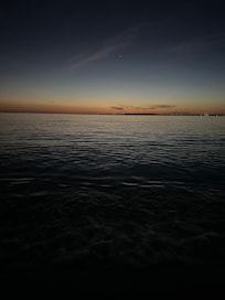 Beach that is walking distance from condo/sunset