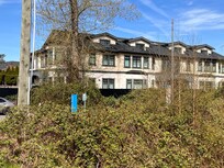 The house on side view