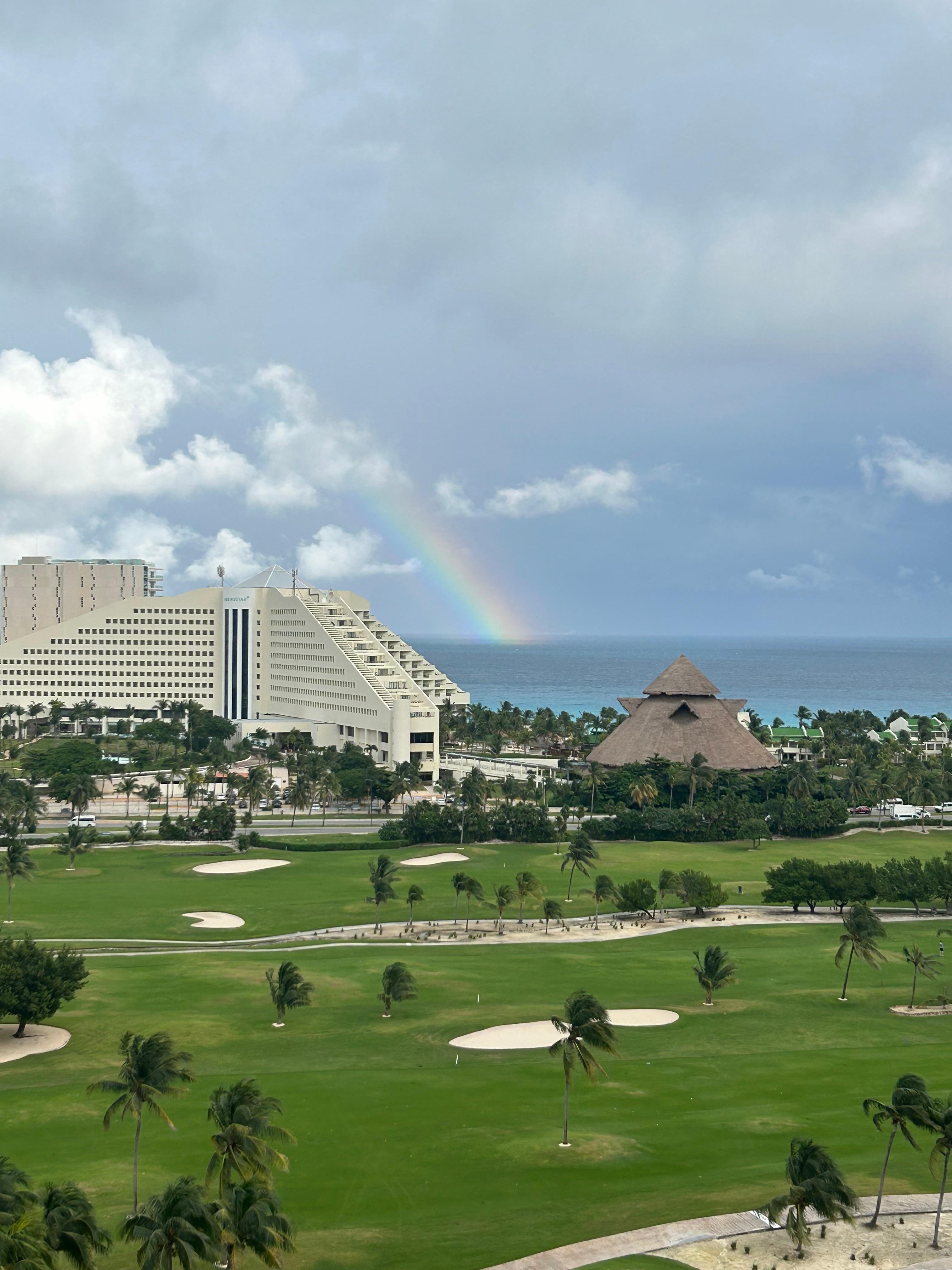 Golf and Ocean view from room