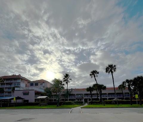 View coming back from beach