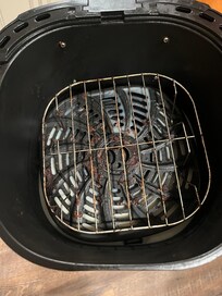 Dirty air fryer