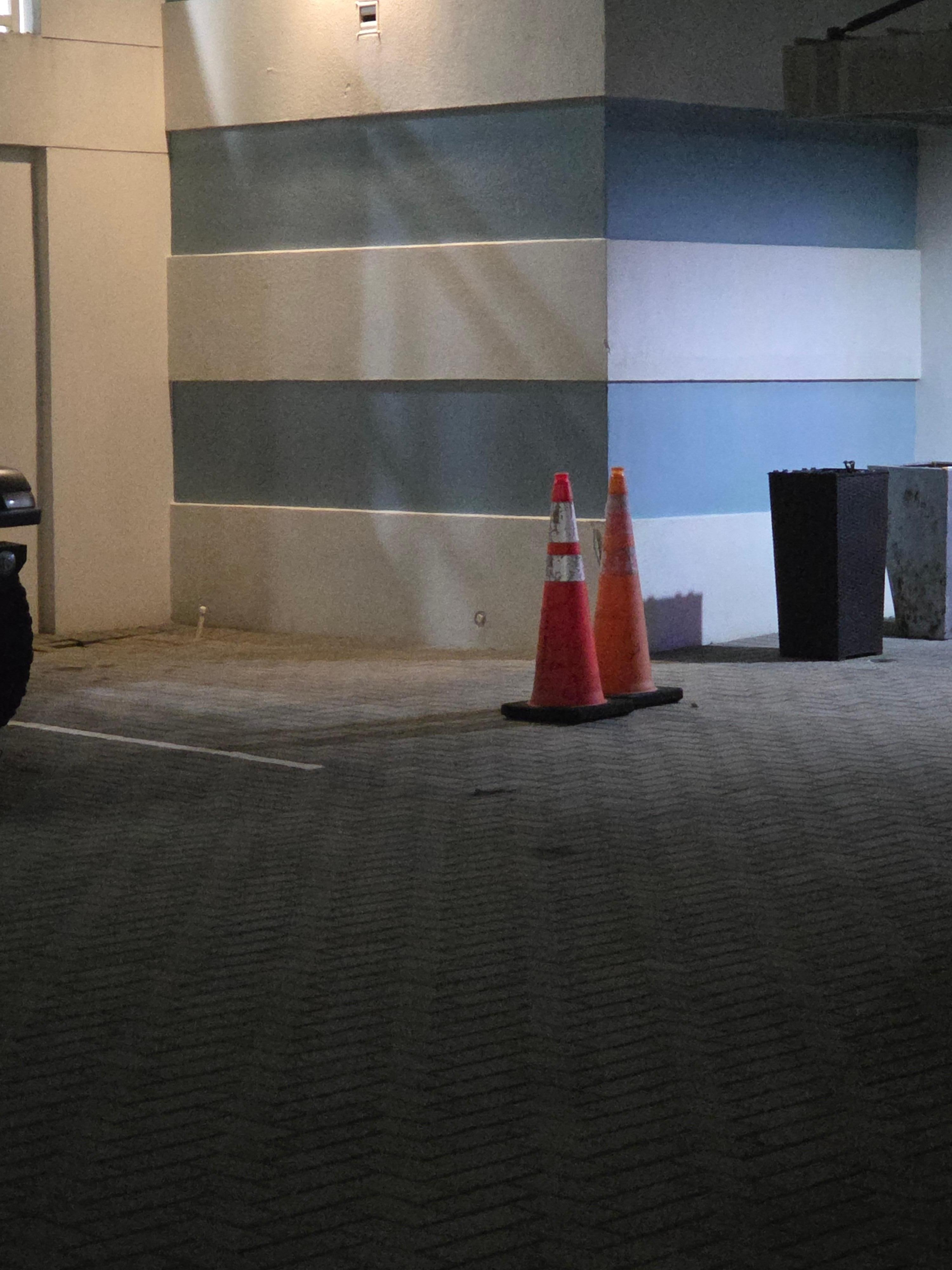 Blocked parking for no reason 