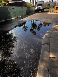 some kind of flooding issues