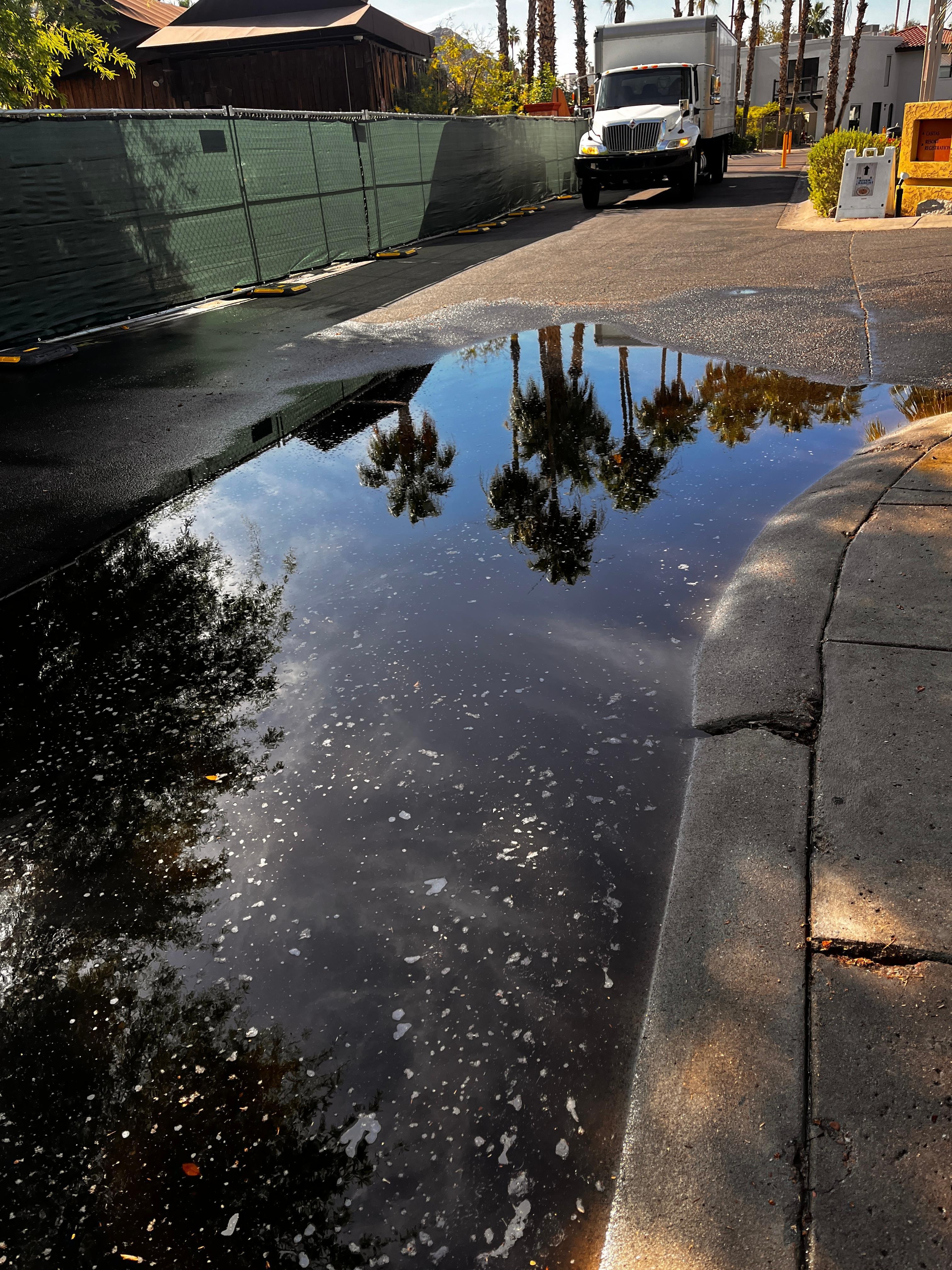 some kind of flooding issues 