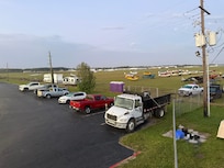 Ample parking near back gate.