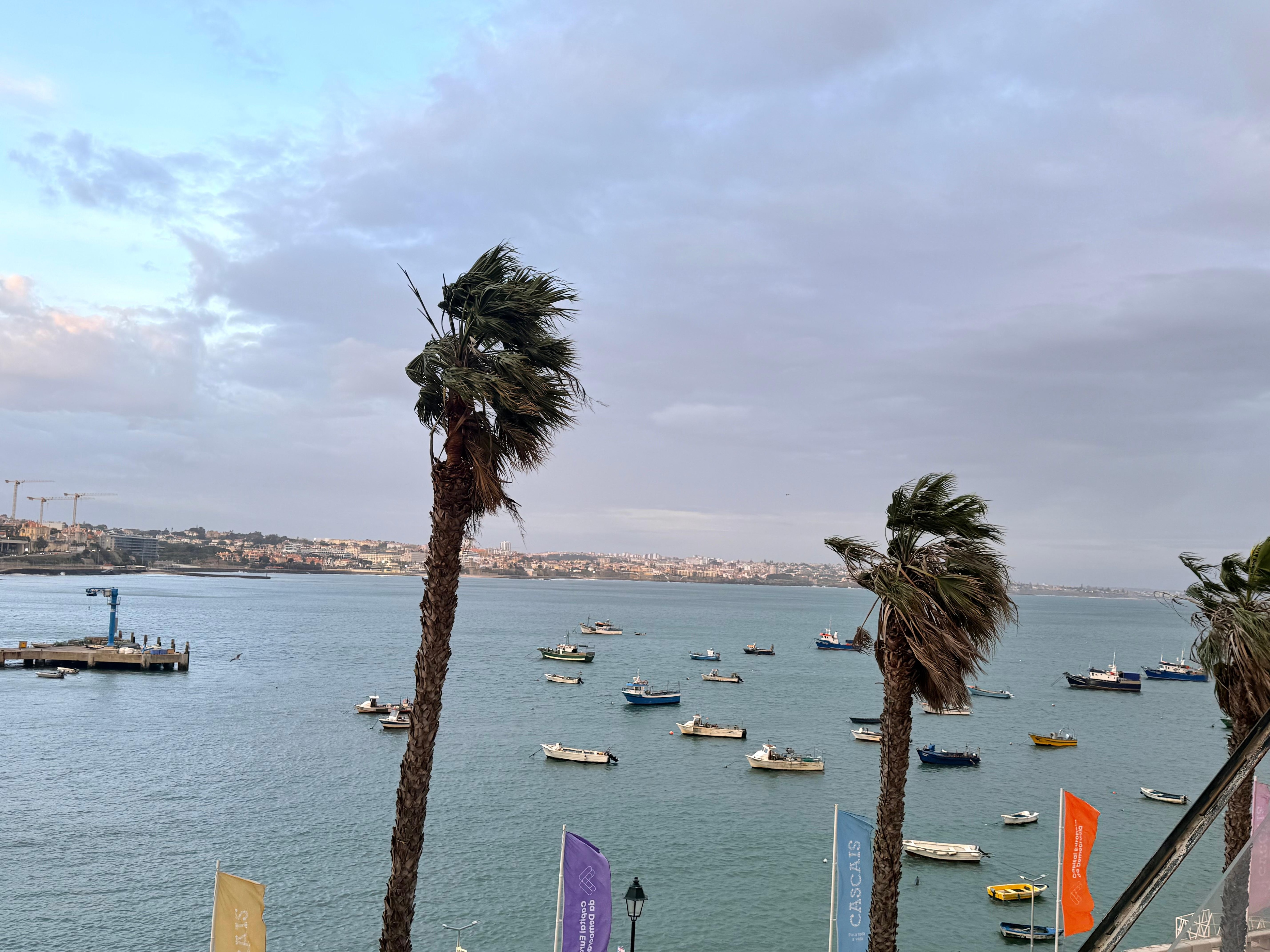 View when weather was little better during my stay. 