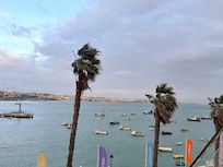 View when weather was little better during my stay.