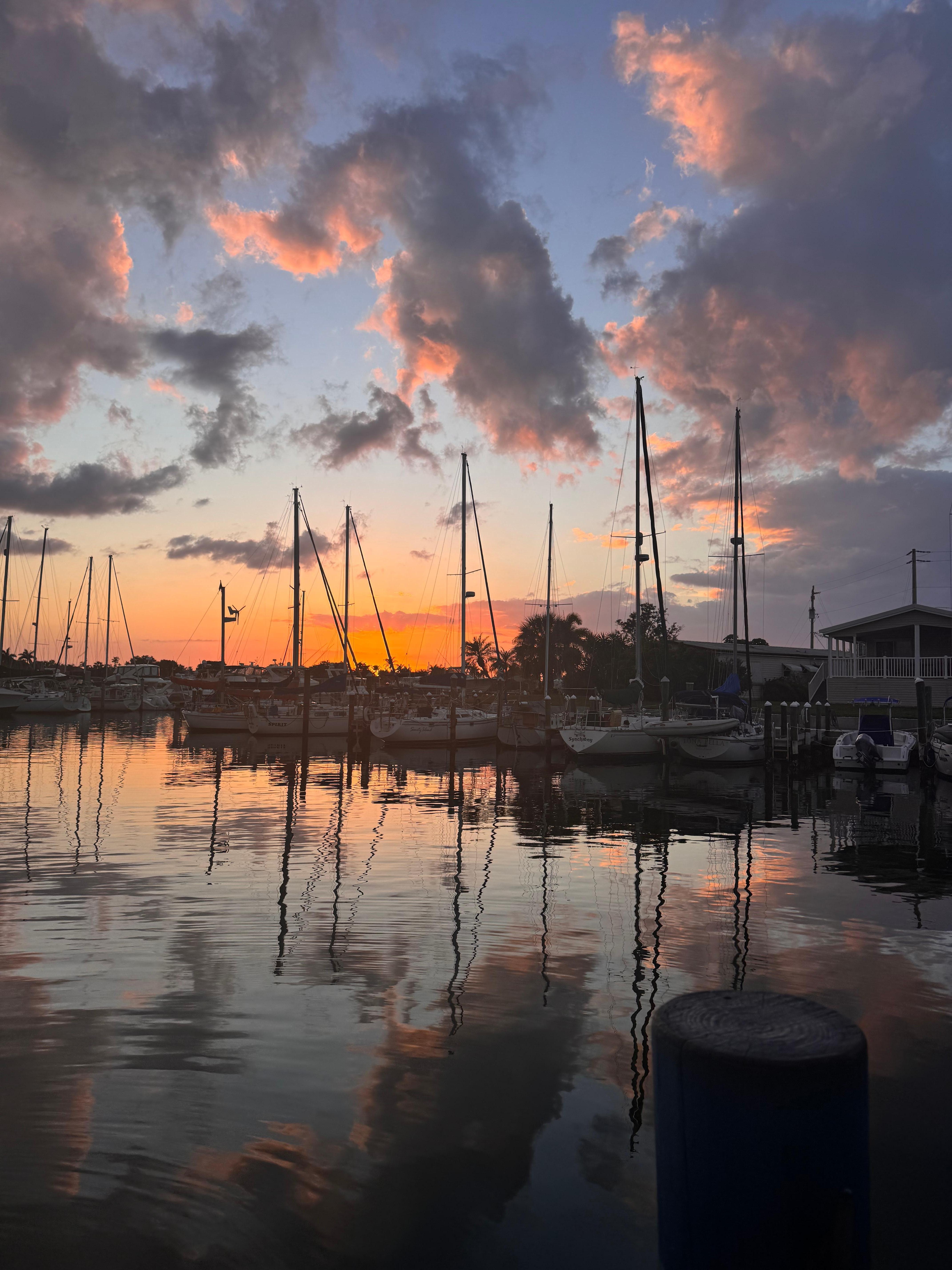 View from dockside grille 