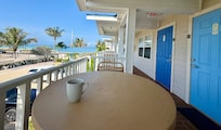 Morning coffee on the balcony