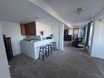 lots of sitting areas to visit,