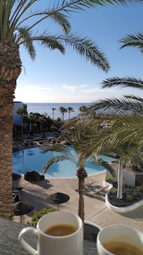 Vue depuis notre chambre