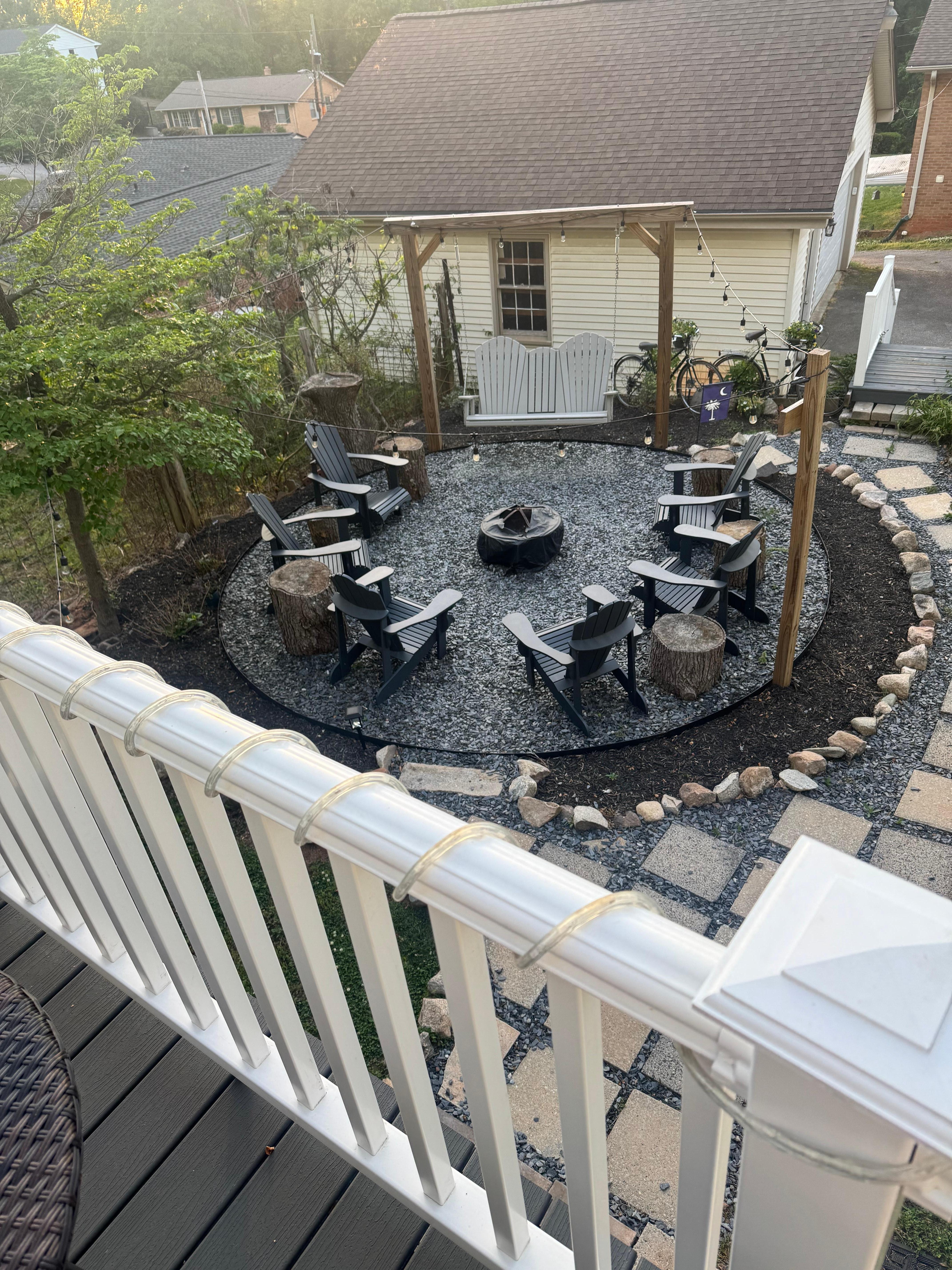 Firepit area