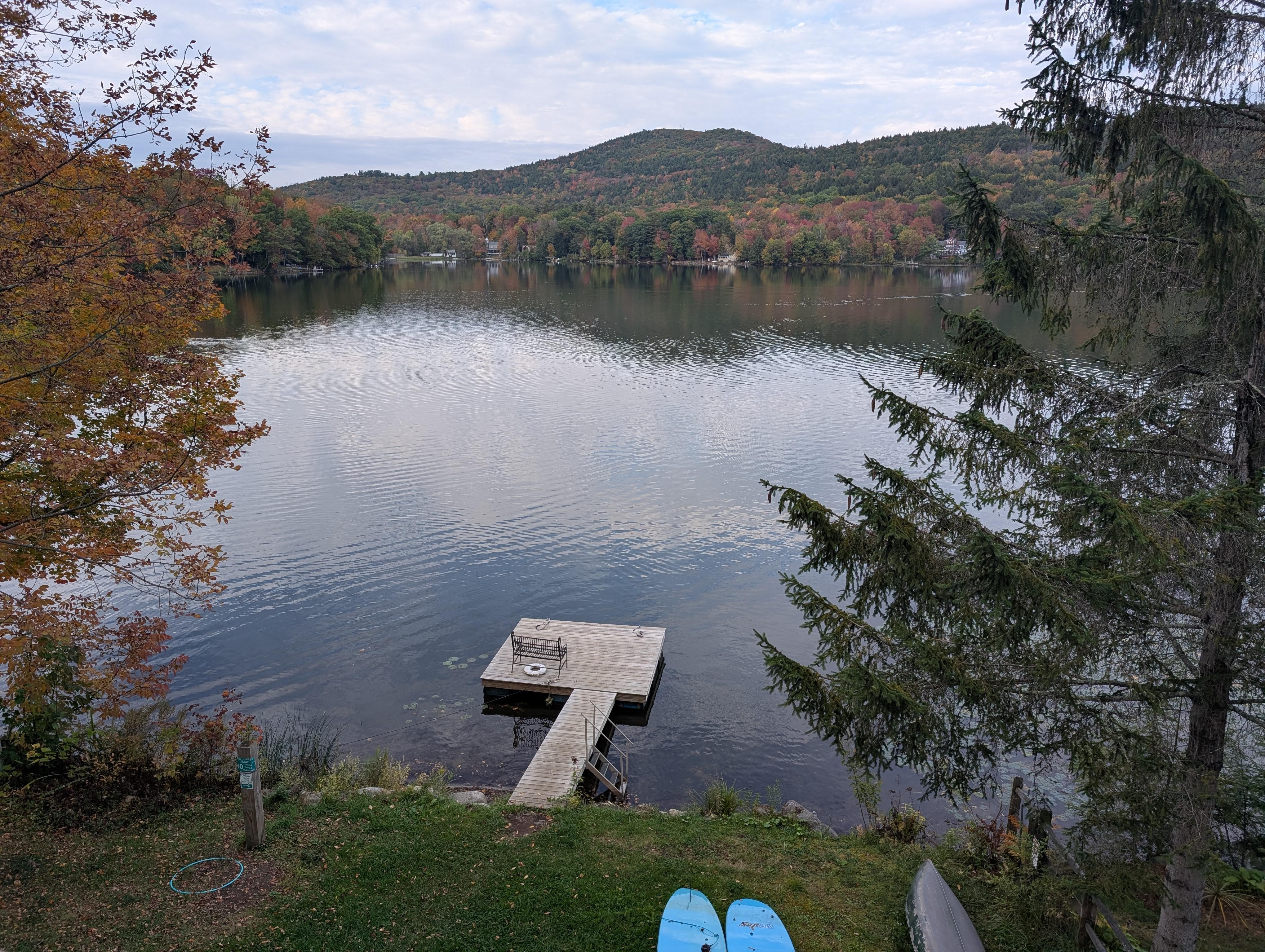 View from main bedroom deck